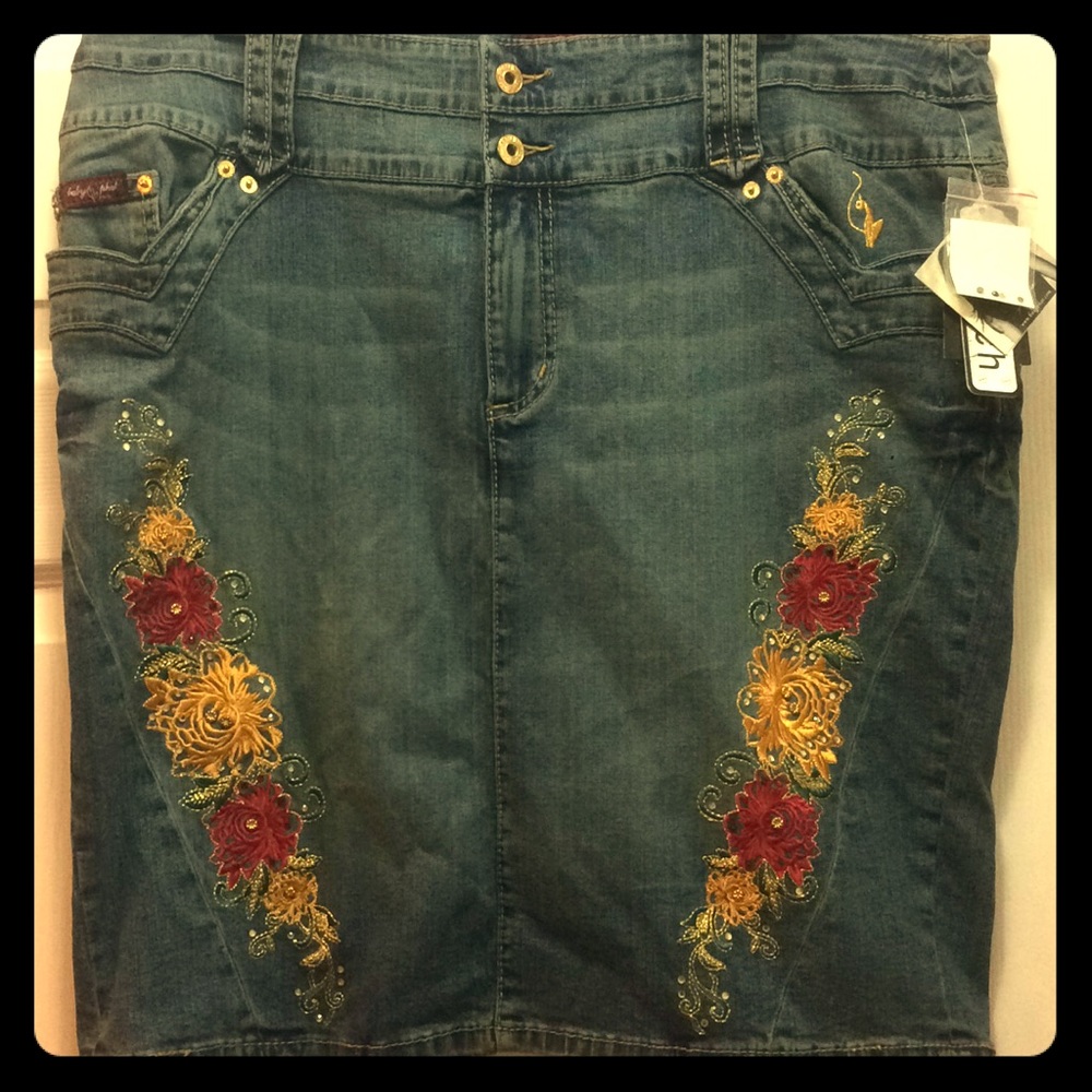 Gorgeous Baby Phat denim skirt
